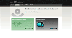 Desktop Screenshot of news-fidelpass.com